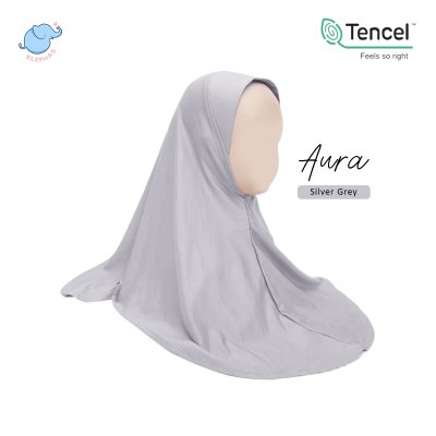 Elephas Hijab Tencel Anak Usia 1-6 Tahun Anti UV, Lembut, Adem dan Ringan