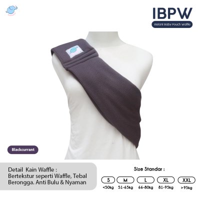 Elephas Instan Baby Pouch Waffle Basic Series