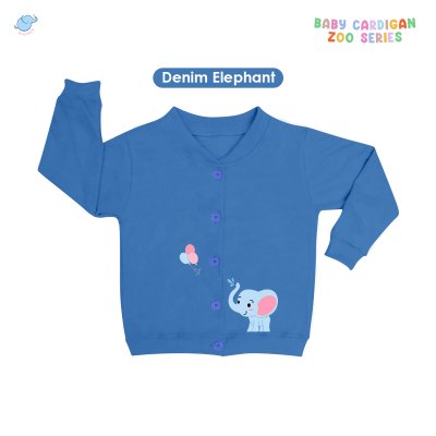Elephas Baby Cardigan Zoo Series