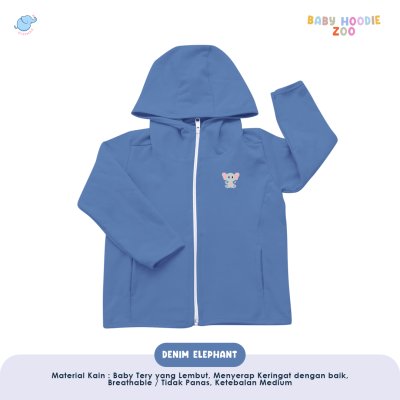 Elephas Baby Hoodie Zoo Series