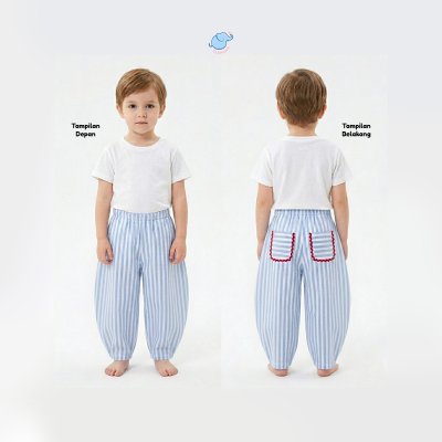 Elephas Barrel Pants Anak Unisex Premium Celana Anak Kekinian Nyaman Casual Fashion Anak
