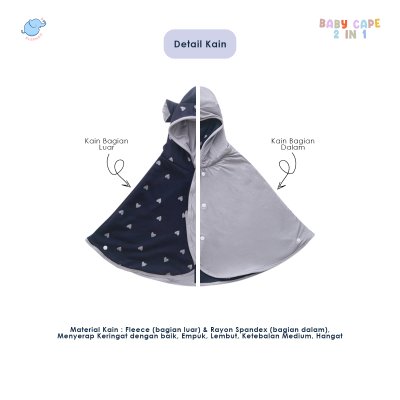 Elephas Baby Cape 2 In 1