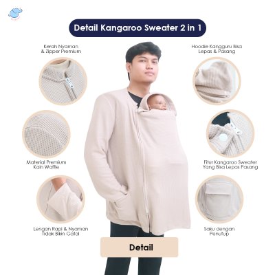 Elephas Kangaroo Sweater 2 in 1