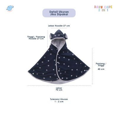 Elephas Baby Cape 2 In 1