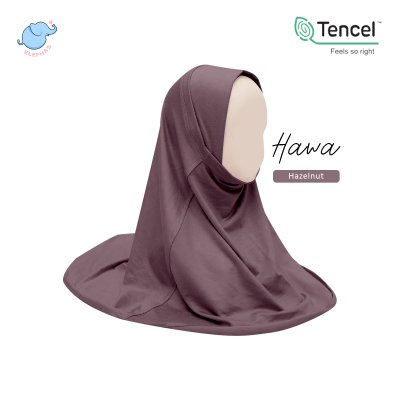 Elephas Hijab Tencel Anak Usia 1-6 Tahun Anti UV, Lembut, Adem dan Ringan