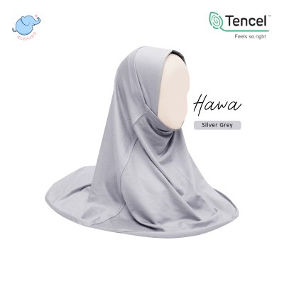 Elephas Hijab Tencel Anak Usia 1-6 Tahun Anti UV, Lembut, Adem dan Ringan