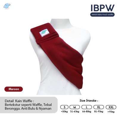 Elephas Instan Baby Pouch Waffle Basic Series