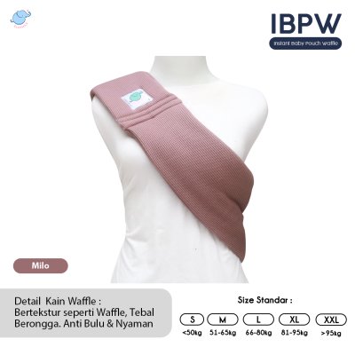 Elephas Instan Baby Pouch Waffle Basic Series
