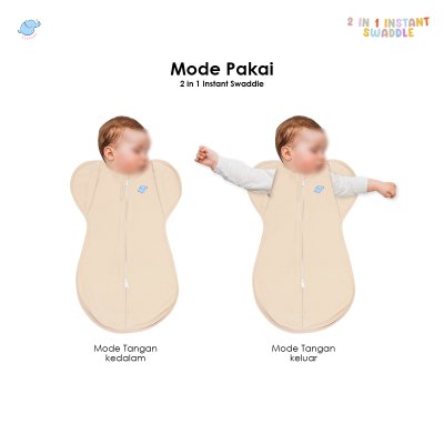 Elephas 2 in 1 Instant Swaddle