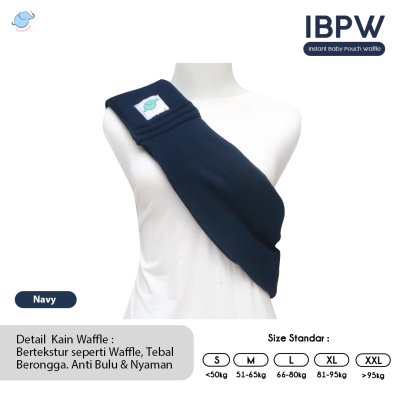 Elephas Instan Baby Pouch Waffle Basic Series