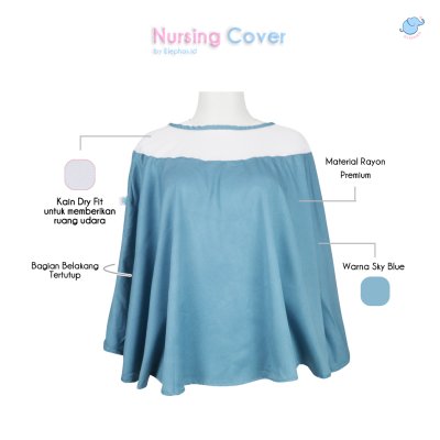 Elephas Nursing Cover Premium