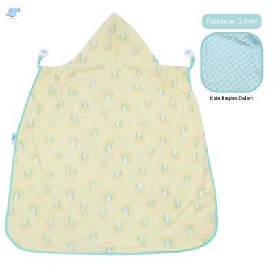 Elephas 3 in 1 Blanket Minky Dot Motif Series