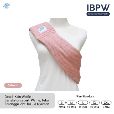 Elephas Instan Baby Pouch Waffle Basic Series