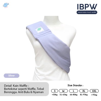 Elephas Instan Baby Pouch Waffle Basic Series