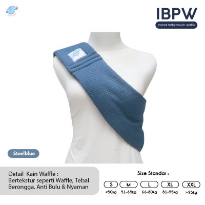Elephas Instan Baby Pouch Waffle Basic Series