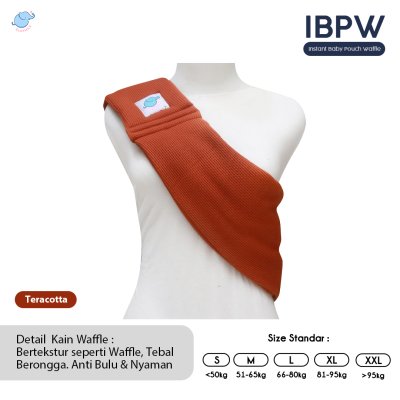 Elephas Instan Baby Pouch Waffle Basic Series