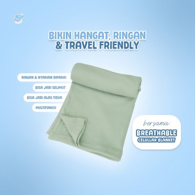 Elephas Breathable Cellular Blanket Basic Series