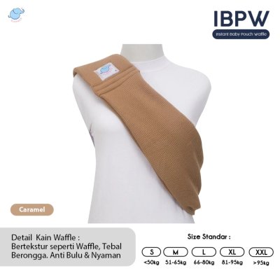 Elephas Instan Baby Pouch Waffle Basic Series