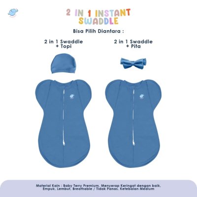 Elephas 2 in 1 Instant Swaddle
