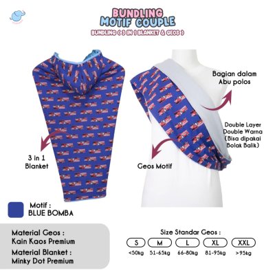 Elephas Bundling Produk Geos dan Blanket Motif Series