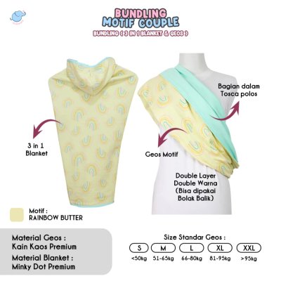 Elephas Bundling Produk Geos dan Blanket Motif Series
