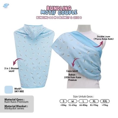 Elephas Bundling Produk Geos dan Blanket Motif Series