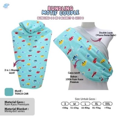 Elephas Bundling Produk Geos dan Blanket Motif Series