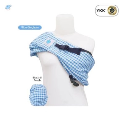 Elephas Gingham Baby Pouch