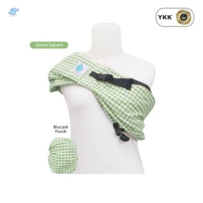 Elephas Gingham Baby Pouch