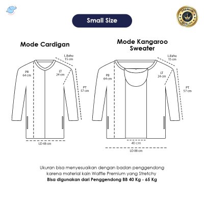 Elephas Airy Kangaroo 2in1