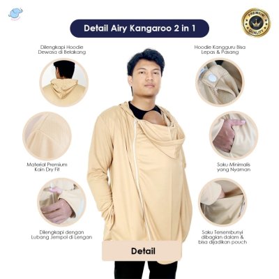 Elephas Airy Kangaroo 2in1
