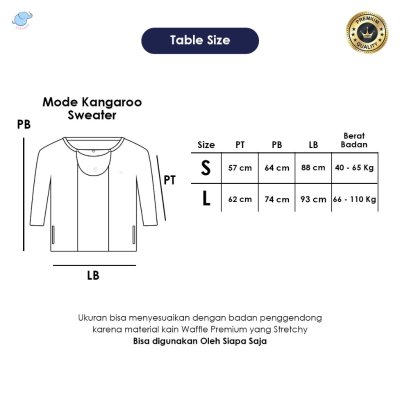 Elephas Airy Kangaroo 2in1