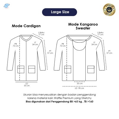 Elephas Kangaroo Sweater 2 in 1