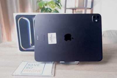 iPad Pro 11-inch Wi-Fi 256GB M4 สี Black มี Apple Care+ ราคาเพียง 25,990.- มีประกันร้าน 60 วัน