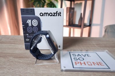 Amazfit Bip 6 สี Black เครื่องสวย ราคาเพียง 1,390.- มีประกันร้าน 60วัน