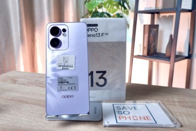 OPPO Reno 13 F 12+256GB สี Purple เครื่องสวย ราคาเพียง 7,990.- มีประกันร้าน 60 วัน