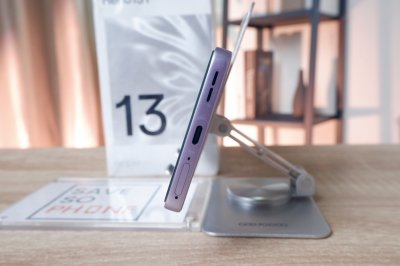 OPPO Reno 13 F 12+256GB สี Purple เครื่องสวย ราคาเพียง 7,990.- มีประกันร้าน 60 วัน