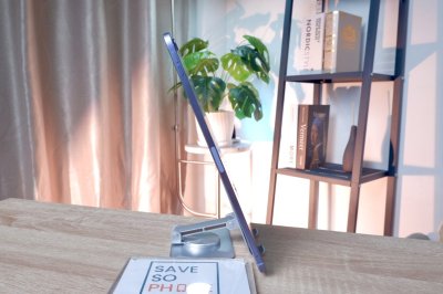 iPad Air5 10.9-inch M1 64GB Wi-Fi+Cellular สี Purple เครื่องสวย สุขภาพแบต 84% ราคาเพียง 14,990.- มีประกันร้าน 60วัน