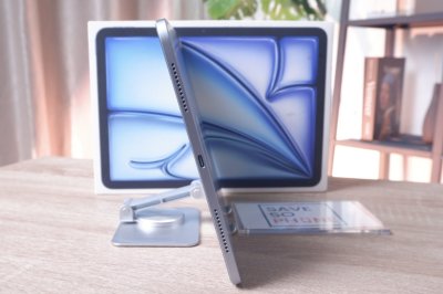 iPad Air 11-inch Wi-Fi 128GB M2 สี Blue  ราคาเพียง 14,900.- มีประกันร้าน 60 วัน