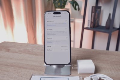 iPhone 16 256GB สี Black เครื่องสวย ราคาเพียง 21,500.- มีประกันร้าน 60 วัน