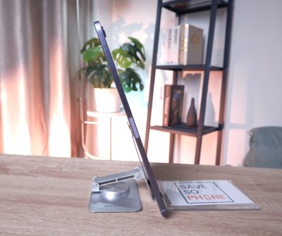 iPad Air5 10.9-inch M1 64GB Wi-Fi+Cellular สี Purple เครื่องสวย สุขภาพแบต 84% ราคาเพียง 12,990.- มีประกันร้าน 60วัน