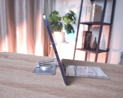 iPad Air5 10.9-inch M1 64GB Wi-Fi+Cellular สี Purple เครื่องสวย สุขภาพแบต 84% ราคาเพียง 12,990.- มีประกันร้าน 60วัน