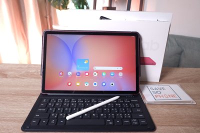 Galaxy Tab S10 Lite Wi-Fi 6/128GB + ตีย์บอร์ดครบกล่อง สี Pink เครื่องสวย ราคาเพียง 8,990.- มีประกันร้าน 60วัน