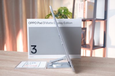 OPPO Pad 3 Matte Display Edition 8+256GB สี Silver เครื่องสวย ราคาเพียง 8,990.- มีประกันร้าน 60 วัน