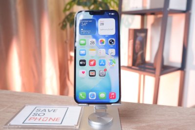 iPhone 13 Promax 256GB สี Blue เครื่องสวย ราคาเพียง 14,900.- มีประกันร้าน 60วัน