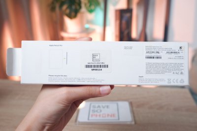 Apple Pencil Pro สี White เครื่องสวย ราคาเพียง 2,590.- มีประกันร้าน 60 วัน