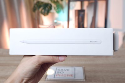 Apple Pencil Pro สี White เครื่องสวย ราคาเพียง 2,790.- มีประกันร้าน 60 วัน