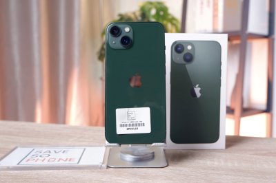 iPhone 13 128GB สี Green เครื่องสวย ราคาเพียง 10,900.- มีประกันร้าน 60วัน
