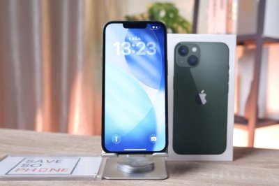 iPhone 13 128GB สี Green เครื่องสวย ราคาเพียง 10,900.- มีประกันร้าน 60วัน