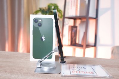 iPhone 13 128GB สี Green เครื่องสวย ราคาเพียง 10,900.- มีประกันร้าน 60วัน